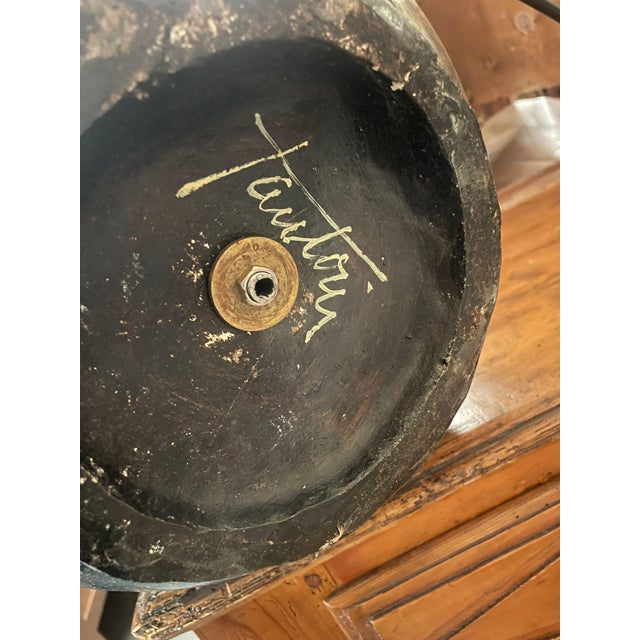 A pair of table lamps created by renowned ceramist Marcello Fantoni (Florence 1915-2011) in his studio in the 1970s. The...