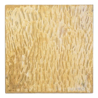 Mats Wieslander, Kazane, 2025, Acrylic and Ink on Oxidized Sheet Metal For Sale