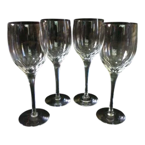 Orrefors Prelude Clear Water Goblets-Set of 4