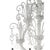 Venetian Modern White Ca Rezzonico with Curls Murano Glass Chandelier by Simoeng For Sale - Image 6 of 8