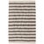 Taurus Collection Modern Striped Goat Hair Rug by Doris Leslie Blau For Sale