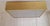 Mid-Century Minimalist Square Ceiling Light with Yellow Metal Housing and Frosted Glass Panel, 1960s, in Very Good...