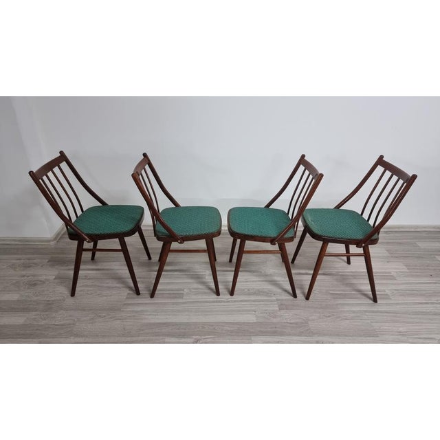 Chairs by Antonín Šuman for Ton, 1960s, Set of 4 For Sale - Image 12 of 17