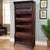 Legacy 5 Stack Barrister Bookcase - Brown Walnut For Sale - Image 9 of 10