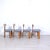 Wood Marengo Chairs by Tarcisio Colzani for Mobilgirgi, 1970s, Set of 4 For Sale - Image 7 of 14