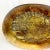 Bronze 1980s Vintage Italian Venetian Boho Chic Hand Blown Glass Thanksgiving Turkey Platter. For Sale - Image 8 of 11