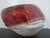 Tim Chilina Large Marbled Red Oregon Pacific Nw Art Glass Vase Bowl For Sale - Image 4 of 18