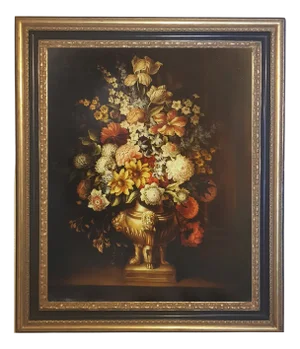 Carlo De Tommasi After A. Bosschaert, Floral Still Life, 2009, Oil on Canvas