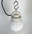 White Vintage White Porcelain Pendant Light, 1970s For Sale - Image 8 of 16