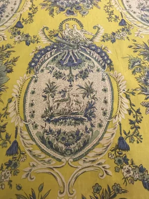 35 Yards of Stag and Foal Vignette Fabric From Jack Valentine
