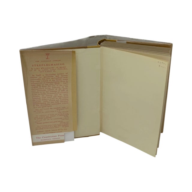 This wonderful book includes history of the sport, chapters on how to become a trainer, training of jockeys, riding over...