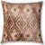 "Bring the warmth of the earth into your home with our Hand-Knotted Silk Velvet Terracotta Rose Pillow. This 20x20 square...