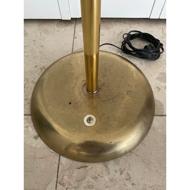 Art Deco Revival 1980s Torchiere Floor Lamp For Sale In Miami - Image 6 of 9