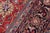 Shabby Chic Persian Rust/Blue Wool Rug - 9'9'' X 13'0'' For Sale In New York - Image 6 of 10