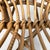 1960s Mid-Century Modern Italian Round Table Stool in Rattan, 1960s For Sale - Image 5 of 14