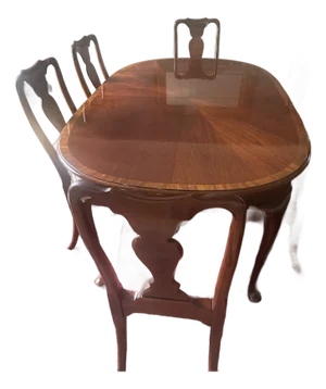 1980s Hickory Chair Dining Set of 7