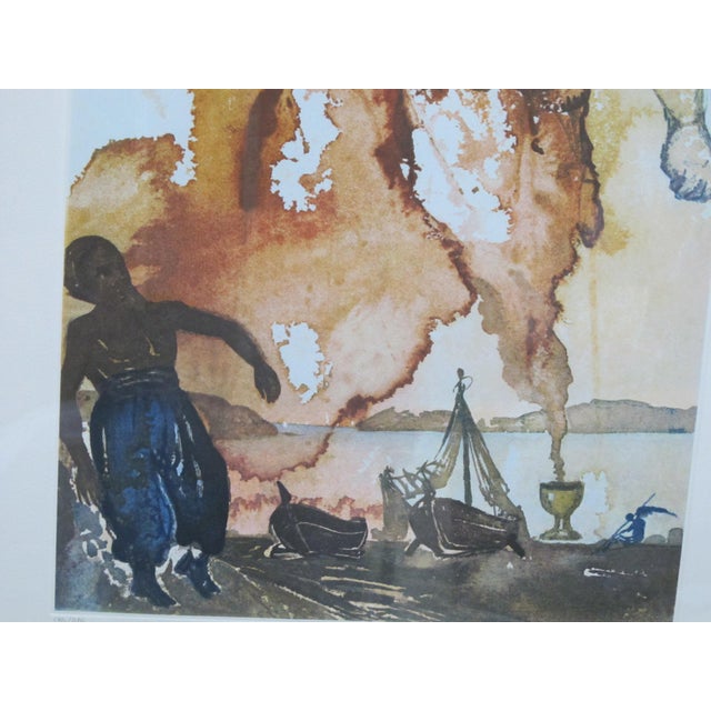 Salvador Dali Limited Edition Signed Color Engraving Giant of Aladdin For Sale In Portland, OR - Image 6 of 15