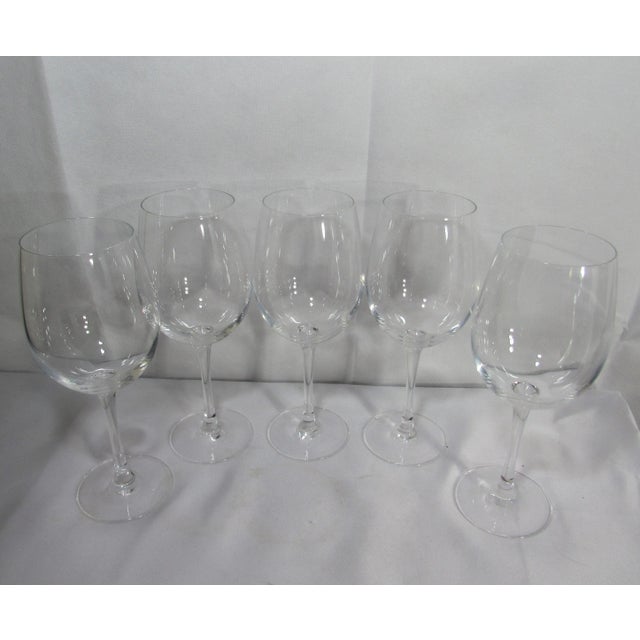 Art Nouveau Chef & Sommelier Stemmed Glasses, Made in France- Set of 5 For Sale - Image 3 of 10