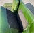 Animal Skin Postmodern Patinated Green Buffalo Leather Sofa by Roche Bobois For Sale - Image 7 of 10