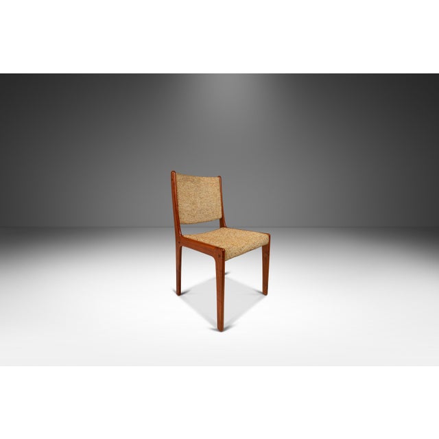 Set of 6 Danish Modern High-Back Dining Chairs in Teak by Johannes Andersen for Farsø Stolefabrik, Denmark, Circa 1970s For Sale In Orlando - Image 6 of 12