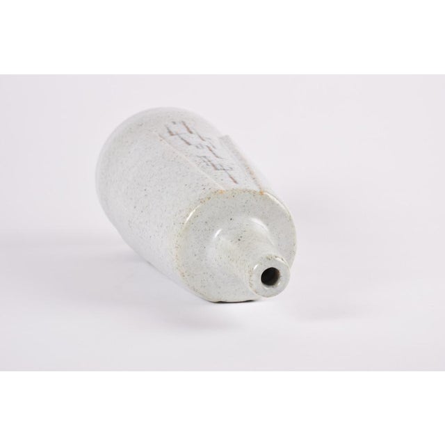 Beige Tall Danish Sculptural Vase by Melike Abasiyanik for Royal Copenhagen, 1960s For Sale - Image 8 of 11