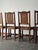 Early 20th Century French Carved Oak Rush Seat Dining Chairs, Set of 8 For Sale In Greensboro - Image 6 of 18