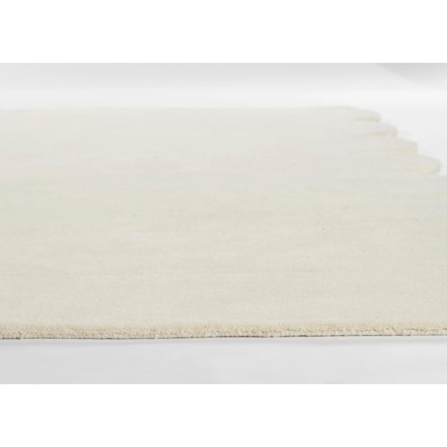 Textile Momeni Claude Ivory Hand Tufted 2'6" X 8' Runner For Sale - Image 7 of 11
