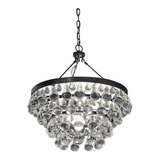 Robert Abbey Bling Four-Light Chandelier For Sale