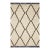 Chris Loves Julia x Loloi Alice Rug Cream / Charcoal Diamond 6'-5" x 9'-2" Area Rug For Sale