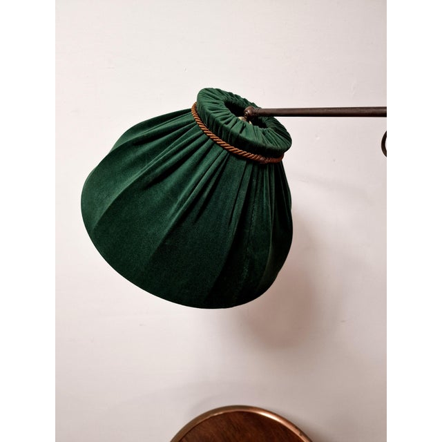 Art Deco Reading Table with Integrated Lamp, 1940s For Sale - Image 9 of 18