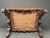 Wood Antique Victorian Carved Walnut Needlepoint Footstool With Floral Embroidery For Sale - Image 7 of 8