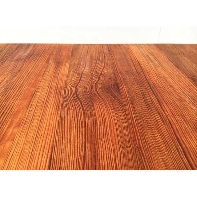 1960s Danish Mid-Century Extendable Drop Leaf Dining Table by Peter Ole Schiønning for Niels Eilersen For Sale - Image 5 of 18