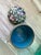 Antique Chinese Cloisonné Tea/Tobacco Canister in a Delicate Floral Pattern For Sale In Houston - Image 6 of 7