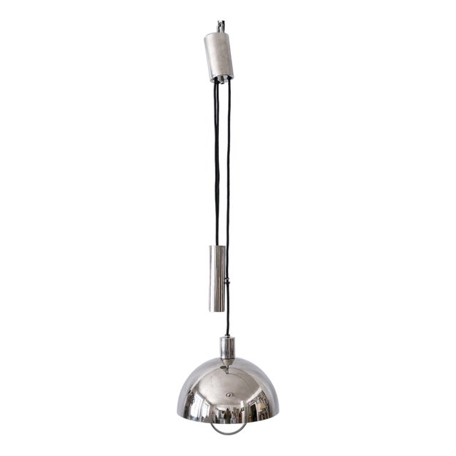 Early Bauhaus Pulley Pendant Lamp HMB 25/300 by Marianne Brandt for Tecnolumen, 1980s For Sale