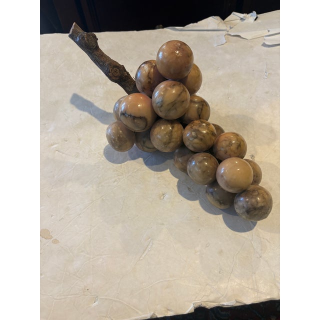 Mid-Century Modern Mid Century Large Heavy Jasper Grapes For Sale - Image 3 of 4