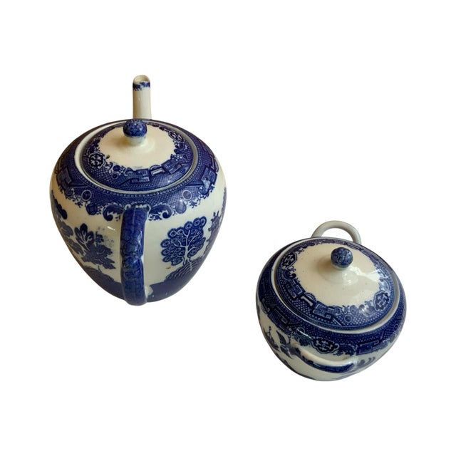 Beautiful. Set of Coffee / Teat Pot and Lidded Sugar Container This is Discontinued Handcrafted in England. please make...