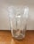 This is a Vintage Anchor Hocking Clear Glass Pitcher with Floral Motif. It measures 9 3/4" high and 6“ in diameter at the...