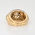 1940s 1940s Portuguese 2.50ct Diamond Ring 19k Yellow Gold Platinum Band Sz 6.5 Jewelry For Sale - Image 5 of 7