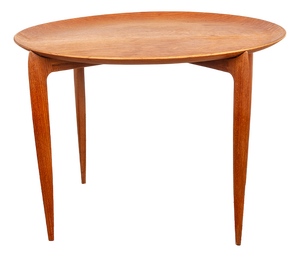 Vintage Danish Coffee Table in Teak by Engholm and Willumsen for Fritz Hansen, 1960s.