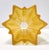 1940s Art Deco Star Shaped Yellow Glass Vase by Pierre Davesn for Daum, 1940s For Sale - Image 5 of 13