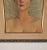 Mid-Century Painting of Beautiful Woman, France Circa 1960 For Sale - Image 4 of 6