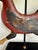 Vintage Rustic Folk Art Rooster Table Lamp For Sale In Los Angeles - Image 6 of 12