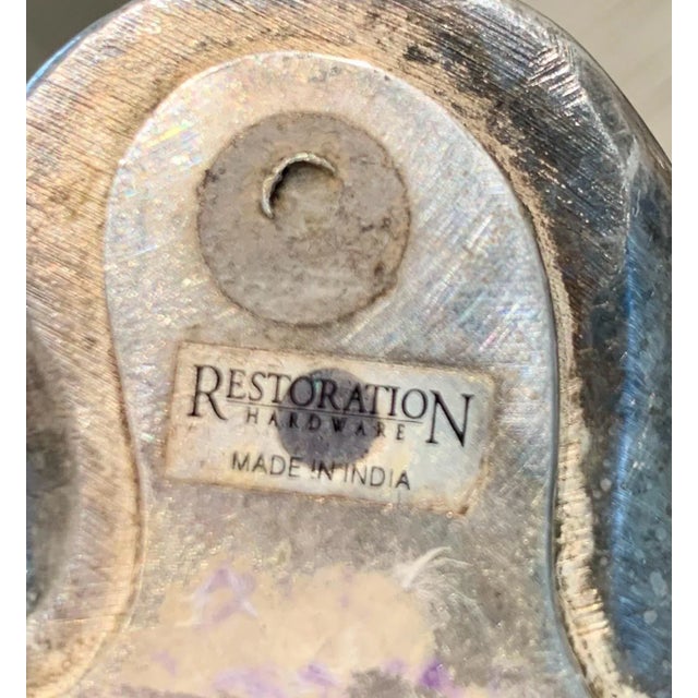 Restoration Hardware Metal Penguin Candle Holder For Sale In Phoenix - Image 6 of 6