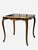 Kittinger Style Faux Bamboo Chairs and Petite Game Table For Sale - Image 10 of 18