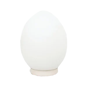 Egg Lamps in Glassware from Vianne, France, 1970s, Set of 2