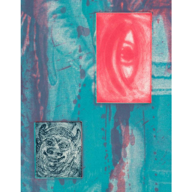 David Salle "Canfield Hatfield 1" Etching, 1989 For Sale - Image 4 of 13