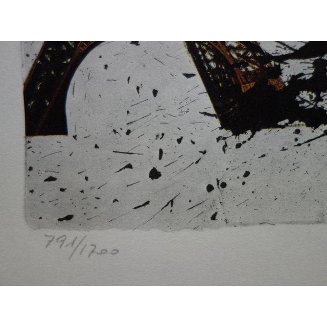 Salvador Dali, Paris (SNCF, Suite Papillon), Lithograph For Sale - Image 6 of 8