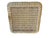 Contemporary Vintage Oversized Coastal Wicker Coffee Table For Sale - Image 3 of 5