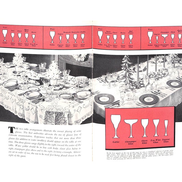 "How the Modern Hostess Serves Wine" 1934 Ozias, Blake [Editor] For Sale - Image 10 of 11