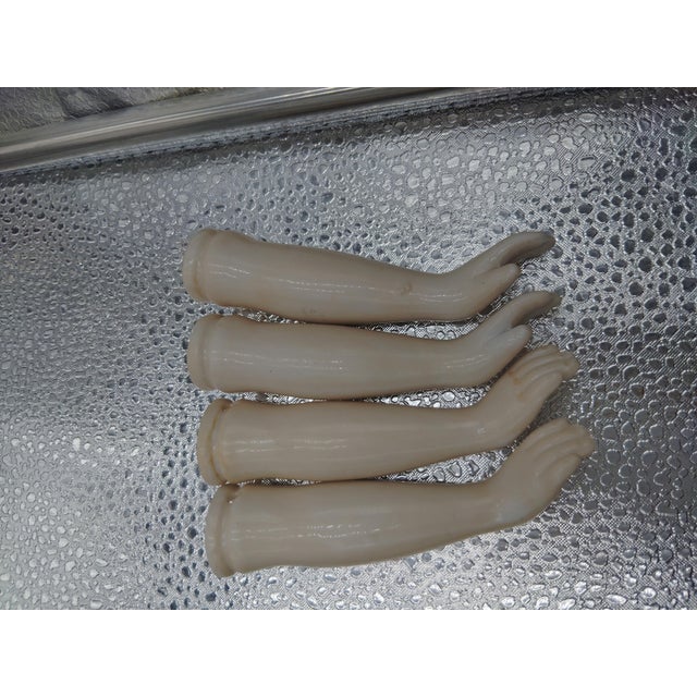 Vintage Art Deco Porcelain Doll Parts, Set of 10 For Sale - Image 9 of 12